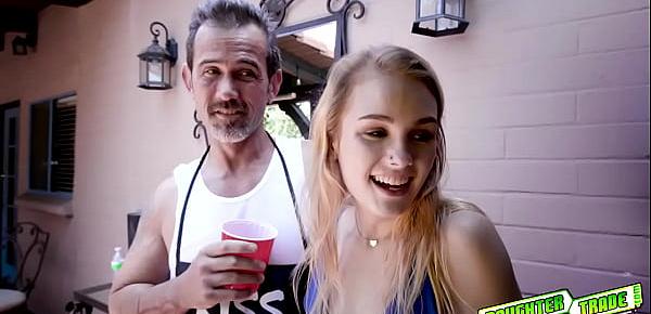  Teens swapping daddies and giving them the best fuck ever